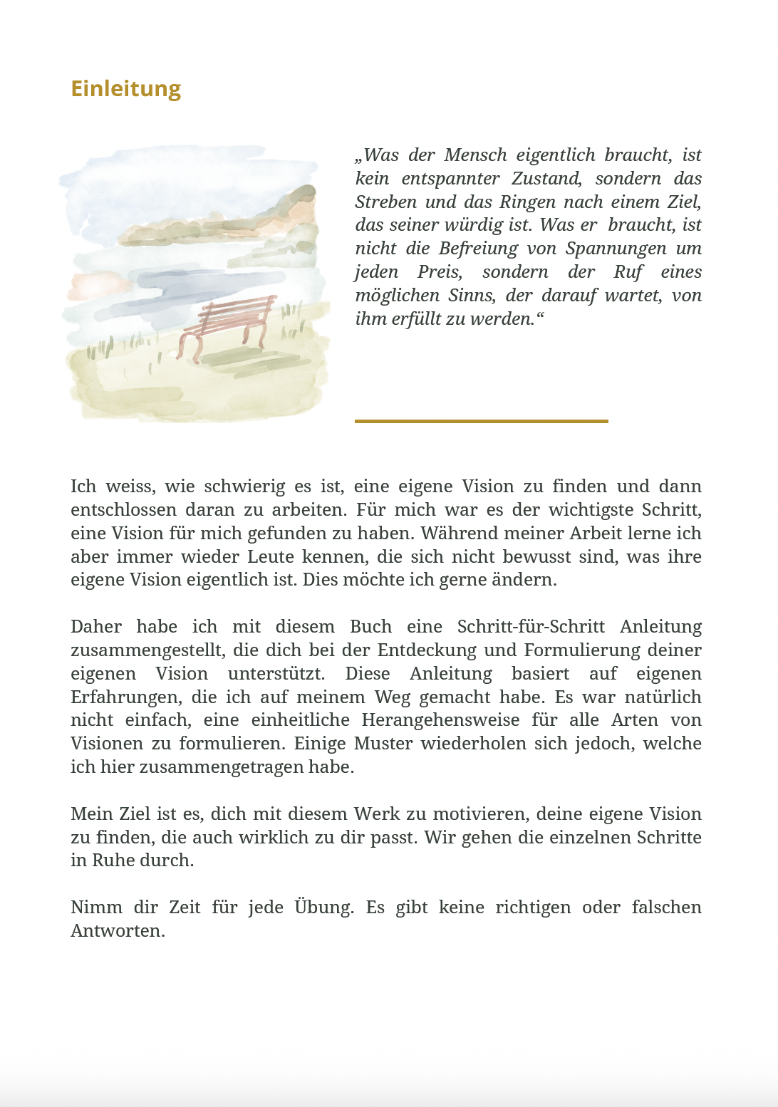 Meine Visionen (Digitales Buch)